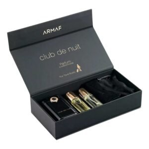 kit mini perfumes armaf club de nuit parfum travel buddy masculino