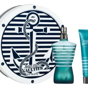 kit perfume jean paul gaultier le male edt 75ml + gel de ducha para hombre 75ml