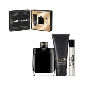 kit perfume montblanc legend edp masculino 3pcs