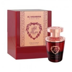 perfume al haramain azlan oud edición azafrán extrait de parfum unisex 100ml