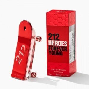 perfume carolina herrera 212 heroes forever young edición coleccionista edp perfume de mujer 80 ml