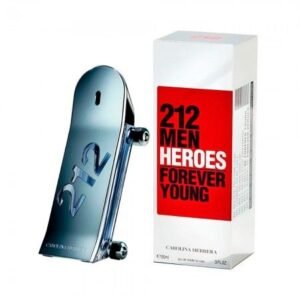 perfume carolina herrera 212 men heroes forever young edt perfume para hombre 90 ml
