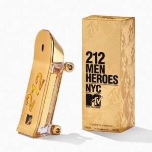 perfume carolina herrera 212 men heroes nyc mtv edt masculino 90ml