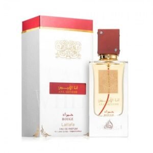 perfume lattafa ana abiyedh rouge edp unissex 60ml