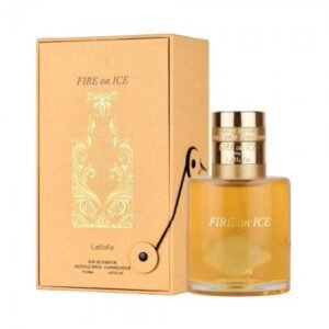 perfume lattafa fire on ice edp unissex 100ml