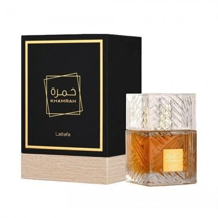 perfume lattafa khamrah edp unissex 100ml perfume lattafa khamrah edp unissex 100ml