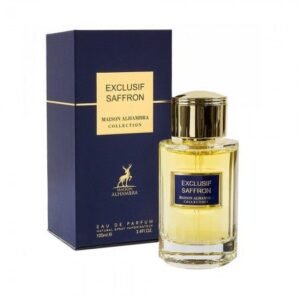perfume maison alhambra exclusif saffron edp unissex 100ml