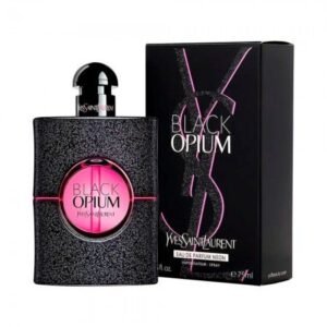 Nuevos lanzamientos perfume yves saint laurent black opidium neon edp feminino 75ml