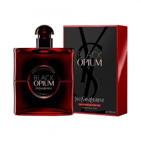 perfume yves saint laurent black opium over red edp feminino 90ml perfume yves saint laurent black opium over red edp feminino 90ml